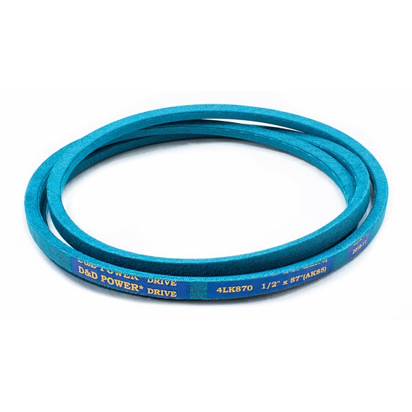 D&D 4LK870 87" Outside Length, 1/2" Top Width, 1 Ribs 4LK870 - main